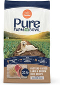 Canidae Pure Farm to Bowl Pasture-Raised Lamb & Brown Rice Dog Food, Adult Dog Food, 22lb
