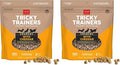 Cloud Star Tricky Trainers Crunchy Dog Training Treats 12 oz. Bag,Cheddar Flavor,Low-Calorie Behavior Aid with 680 Treats,(Pack of 2)