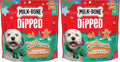 Milk-Bone Dipped Gingerbread Artificially Flavored Dog Biscuits, 10 oz Bag (Pack of 2)