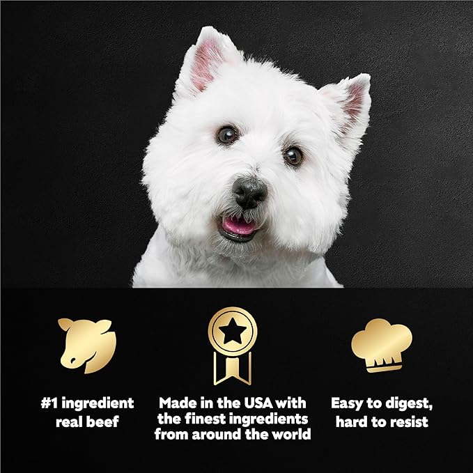 Cesar Home Delights Adult Wet Dog Food, Beef Stew Flavor, Wet Food for Dogs, 3.5 oz Tray, 24 Count