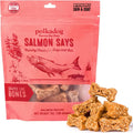 Polkadog Salmon Says Bone Shaped Dog Treats - Wild-Caught Salmon, Crunchy, All Natural, Limited Ingredient, Lean Protein & Omega-3 Rich Snacks for Dogs, Great for All Breeds, Made in USA - 7oz