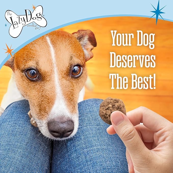 The Lazy Dog Cookie Co. Soft Dog Treats, Mutt Mallows My Little Pumpkin, for Small, Medium and Large Dogs, Wheat-Free, Baked in The USA, 5 oz. (Pack of 2) Pumpkin
