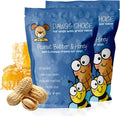 DAWG'S CHOICE Soft & Chewy Dog Treats, Peanut Butter & Honey Snacks for Dogs, Dog Treats Made in USA, Human Grade, All-Natural Ingredients, High Value Training Treats, for Small, Medium & Large Dogs