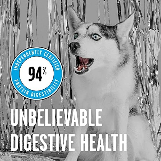 BIXBI Liberty Freeze-Dried Dog Food Topper & Treats, Chicken & Salmon – 94% Meat & Organs, No Refrigeration – USA Made, 26 oz
