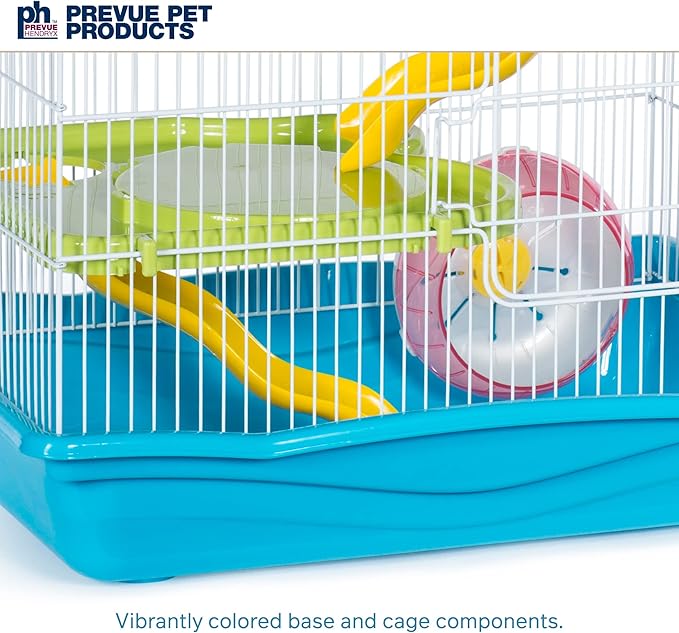 Prevue Pet Products SP2004BL Hamster Haven, Medium, Blue