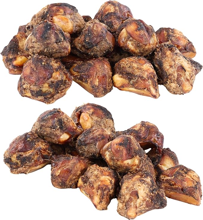TREATOPIA Adventure Dog Bones, Knee Caps, 32 PC - All-Natural, Dogs Love Them, Long-Lasting, Healthy, Single Ingredient, Hand-Trimmed, Slow-Roasted, Made in The USA, No Additives, No Fillers
