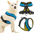 Gooby Comfort X Harness Dual Snap Mesh in Dog Harness - Ocean, Small