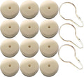 Rite Farm Products 12 Salt Mineral Lick Spool Wheels & 3 Hangers Rabbit Guinea Pig Hamster Chinchilla