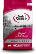 NutriSource Seafood Select Grain-Free Dog Food, Made with Salmon and Menhaden Fish Meal, 30LB, Dry Dog Food