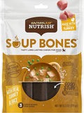 Nutrish Rachael Ray Dog Chews Soup Bones with Real Turkey & Rice, 24 Dog Treats