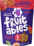 Fruitables Baked Dog Treats, Healthy Pumpkin Treat for Dogs, Low Calorie & Delicious, Made Without Wheat, Corn and Soy, Made in the USA, Allergy Friendly, Crispy Bacon and Apple Flavor, 20 oz