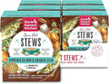 The Honest Kitchen Human Grade One Pot Stews: Simmered Salmon & Chicken Stew with Brown Rice & Broccoli Wet Dog Food, 10.5 oz x6