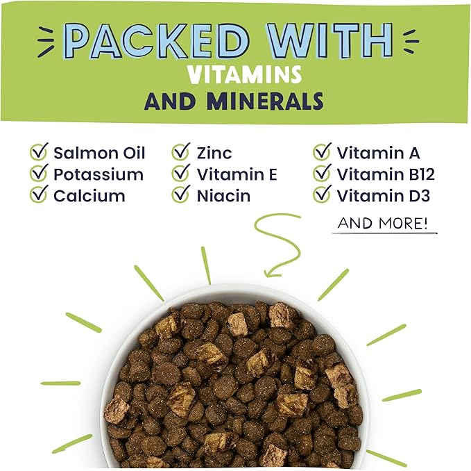 Pawstruck Vet Recommended Air Dried Dog Food Toppers for Picky Eaters, Made in USA with Real Chicken, Premium Meal Mix-in Kibble Enhancer, 8 oz, Packaging May Vary