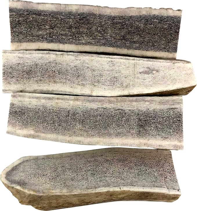peaksNpaws Premium All-Natural Grade A Split Elk Antlers for Dogs – Naturally Shed in The Rocky Mountains – No Additives, No Preservatives - Healthy and Delicious Treat - Made in USA - S/M Split