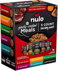 Nulo Gently Cooked Meals Variety Pack Shelf Stable Fresh Dog Food 9 Ounce, 5 Count