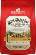 Stella & Chewy's SuperBlends Raw Coated Wholesome Grains Cage-Free Chicken & Duck Recipe with Superfoods, 21 lb. Bag