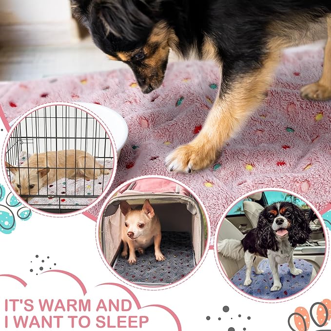 Tudomro 8 Pcs Guinea Pig Blankets Washable Small Pet Fleece Bedding Cage Liners Double Sided Pet Reusable Sleep Mat Pad Cover for Ferret Chinchilla Furniture Protection(Dot,47 x 24 Inch)