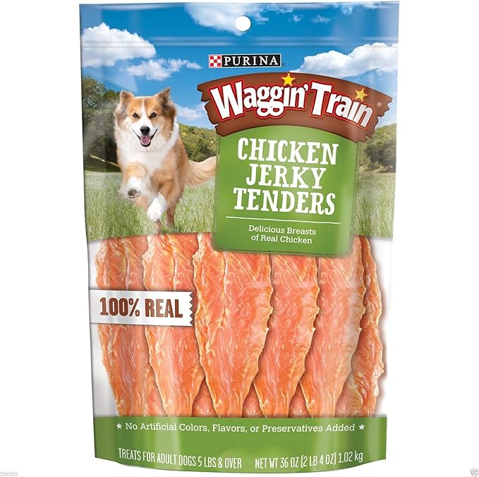 Waggin Train Chicken Jerky Dog Treats, 36 oz.