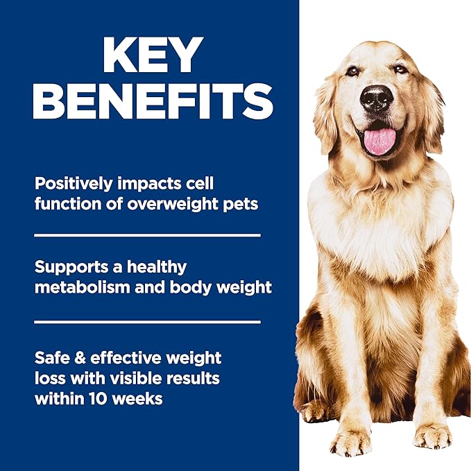 Hill's Science Diet Perfect Weight, Adult 1-6, Weight Management Support, Dry Dog Food, Chicken & Brown Rice, 12 lb. Bag