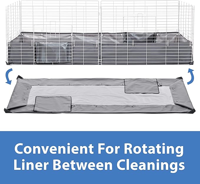 Kaytee Open Living Pet Guinea Pig or Rabbit Habitat Replacement Liner 48" x 24"