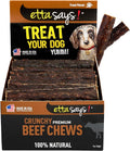 Etta Says! Premium Beef 4.5 Inch Chews - All Natural, Grain Free Dog Treat, Chew, Limited Ingredients, Usa Made