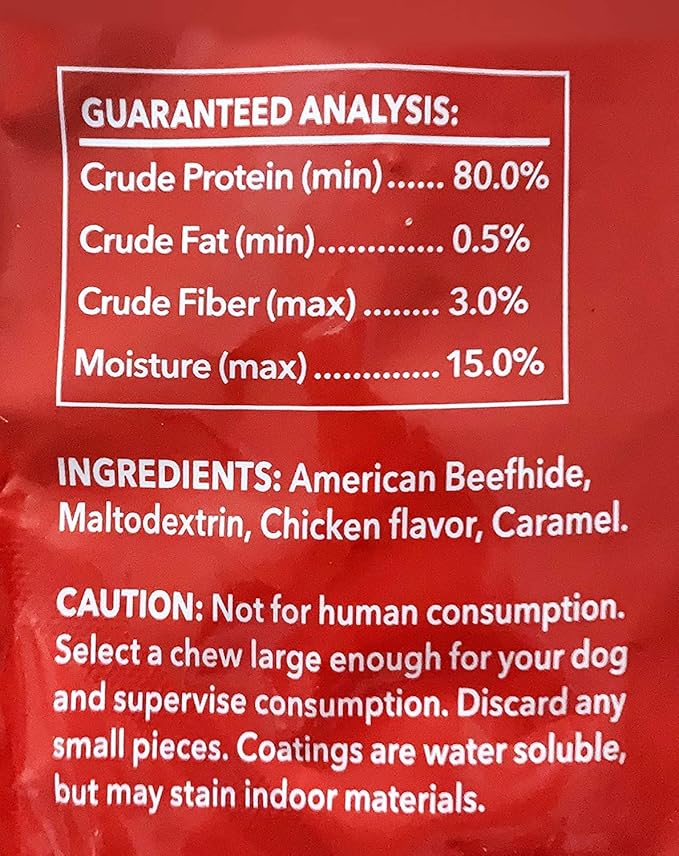 Pet Factory American Beefhide Chips Dog Chew Treats - Chicken Flavor, 22 oz