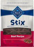 Blue Buffalo Stix Natural Soft Moist Dog Treats Beef Recipe Bag