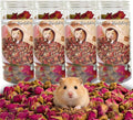 Hamster Bedding Habitat 200G/7.0oz Hamster Forage Flowers Cage Accessories for Rabbit Gerbil Mouse Guinea Pig (200G)