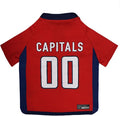 Pets First NHL Pet Jersey - Washington Capitals Dog Jersey, XX-Large. A Premium Big Jersey for Dogs & Cats to Look just Like The Real Hockey Player, Red, XX-Large Pet Jersey Licensed by The NHL