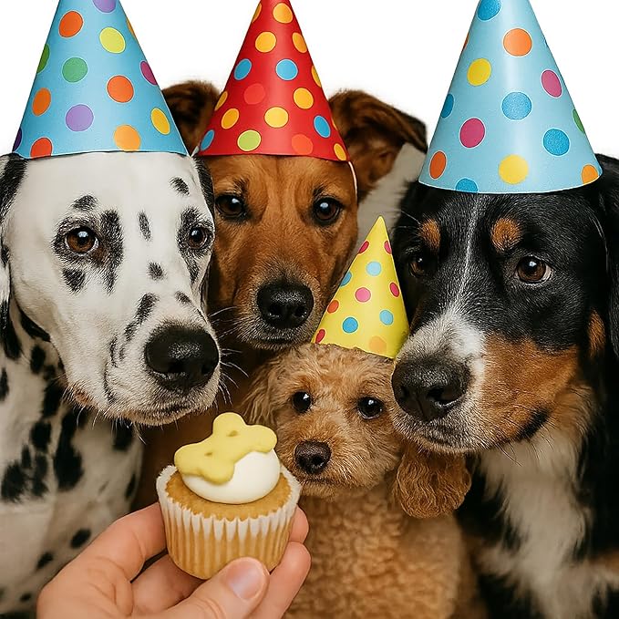 Puppin Mini Cupcake Dog Treat - 30 Pack, Countertop Jar, Quality Baked Goods for Your Furry Friends, Soft Cake, Pet Reward, Party