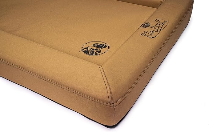 King Buck Orthopedic After-Hunt Dog Bed, Bronze, L