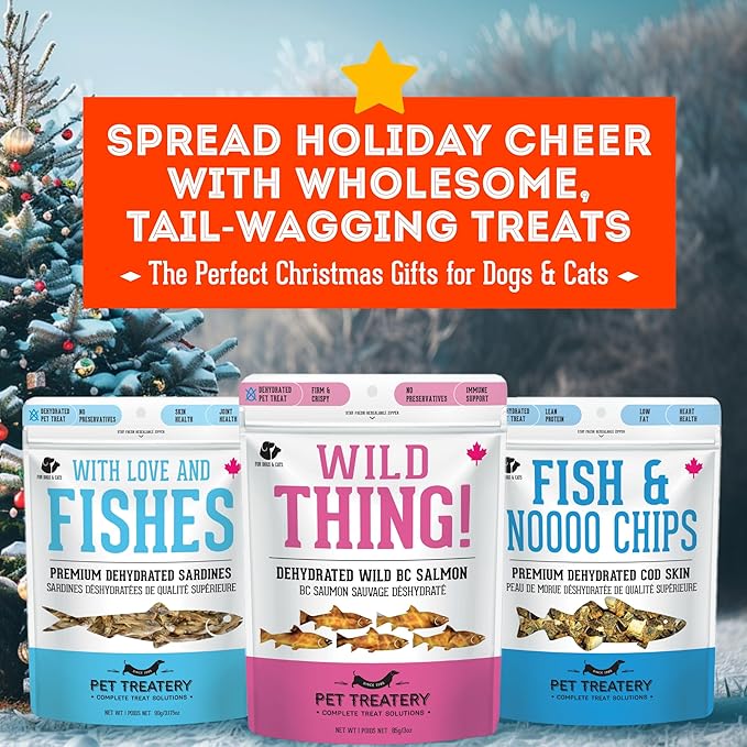 The Granville Island Pet Treatery Dehydrated Cod Skin for Dogs & Cats (5.3 oz, Pack of 1) - Dehydrated Single Ingredient Dog Treats - Natural Dog Treats, Grain Free
