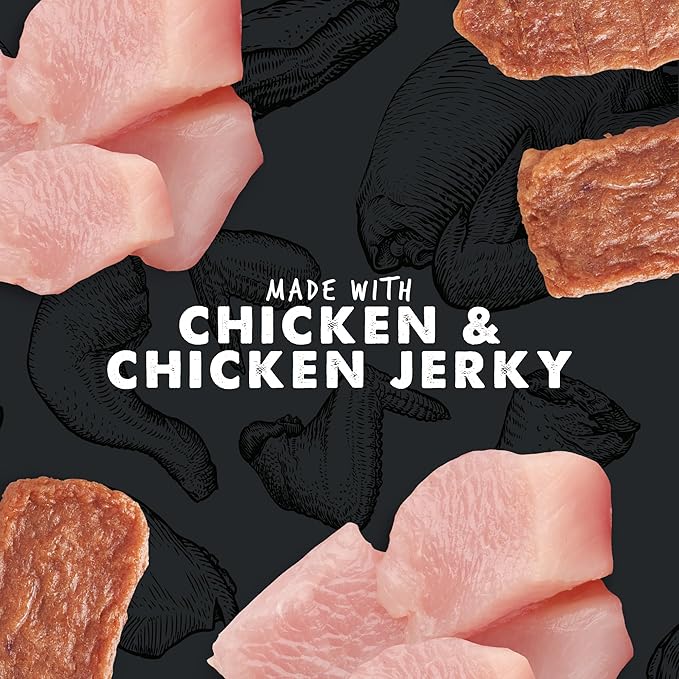 Cloud Star Wag More Bark Less Meat Cravers Soft Chews Dog Treats, Chicken 5 oz. Bag (Pack of 3)