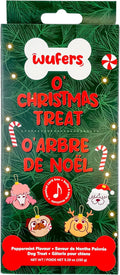 Wufers Pawliday Gourmet Cookie Dog Treats (Singing Card & Bone)