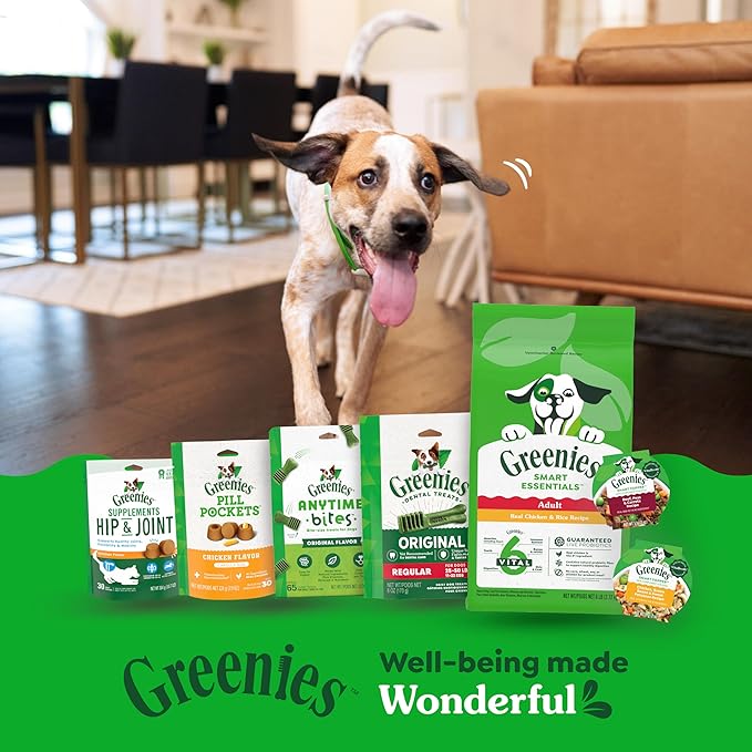 Greenies Smart Topper High Protein Wet Mix-in for Dogs, Chicken, Green Beans, and Sweet Potatoes Recipe & Beef, Peas, and Carrots Recipe Variety Pack, 8 Trays of 2 oz.