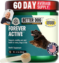 Better Dog Supplements Forever Active by Cesar Millan – Natural Dog Hip & Joint Care for Mobility, Flexibility & Comfort – Herbal Blend Dog Joint Supplement Powder – 4oz (60-Day Supply)