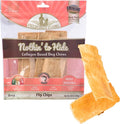 Fieldcrest Farms Nothin’ to Hide Flip Chips – Collagen-Based Rawhide Alternative Dog Chews for Moderate Chewers Up to 35 lbs, Highly Digestible, Supports Joints & Skin, Fresh Salmon Flavor, 8 Chips