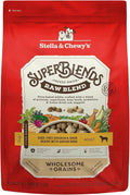Stella & Chewy's SuperBlends Raw Blend Wholesome Grains Cage-Free Chicken & Duck Recipe with Superfoods, 21 lb. Bag