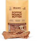Mika & Sammy's Gourmet Chicken Jerky Dog Treats Made in USA - Poppin' Peanut Butter - 5oz Bag