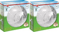 Kaytee 5" Clear Run-About Exercise Ball for Pet Dwarf Hamsters & Mice (Pack of 2)