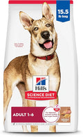 Hill's Science Diet Adult 1-6 Premium Nutrition Dry Dog Food, Lamb & Brown Rice, 15.5 lb. Bag