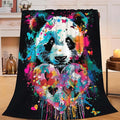 Panda Throw Blanket Panda Stuff Gifts for Kids Girls Boys Adults Women Man Soft Cozy Warm Plush Fluffy Fuzzy Fleece Blanket Decor 40''X50''