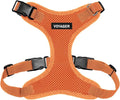 Voyager Step-in Pet Harness - All Weather Mesh, Adjustable Step in Harness for Cats and Dogs by Best Pet Supplies - Orange, XS