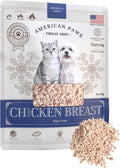 American Paws Freeze Dried Chicken Dog Treats & Cat Treats - 100% Chicken Breast - High Protein, Low Fat - Perfect for Small Dogs & Cats - Made in USA - Grain-Free & No Additives 4oz