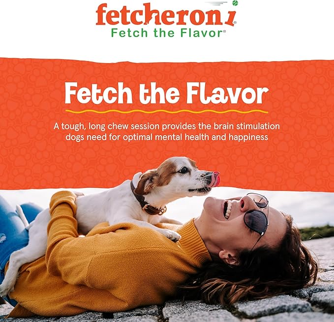 Bacon & Cheese Stuffed Dog Bones - 5-6 Inch Long Shin Treats - Healthy, Natural Dental Snack for Pets - 3 Pack