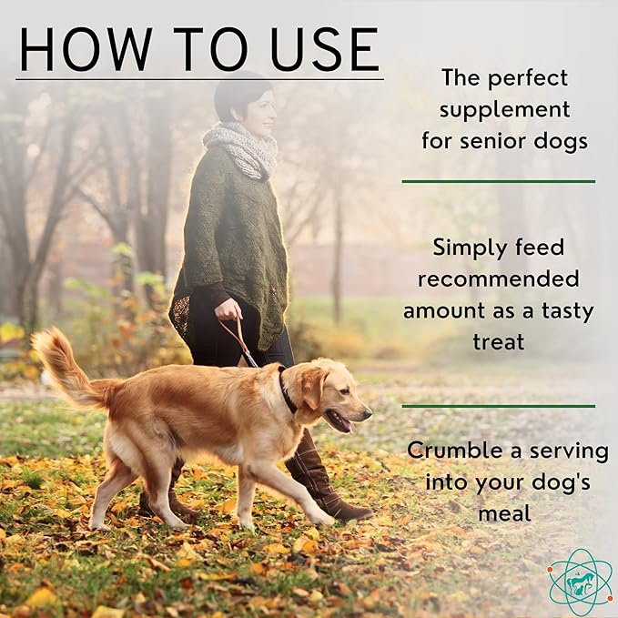 Approx 120 Hemp Chews for Dogs - Dog Hip and Joint Supplement - Pain Relief for Dogs - Senior Old Dog Vitamins and Supplements - Hemp Calming Treats for Dogs