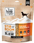 I and Love and You Stir and Boom Dehydrated Freeze Dried Raw Dog Food - Chicken - Grain Free, Real Meat, No Fillers, 3lb Bag