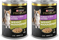 Purina Pro Plan Weight Management Wet Dog Food Turkey and Rice Entree in Gravy - 13 oz. Cans,(Pack of 24)