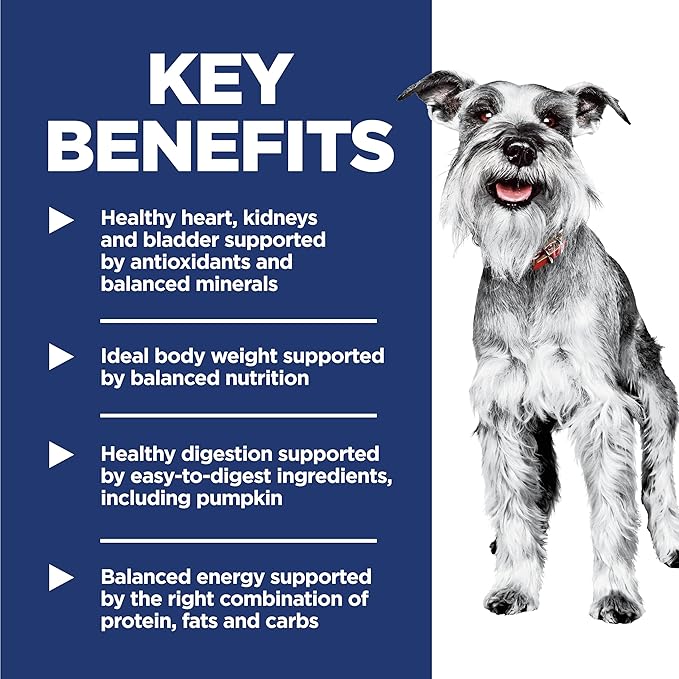 Hill's Science Diet Small & Mini, Senior Adult 7+, Small & Mini Breeds Senior Premium Nutrition, Dry Dog Food, Chicken, Brown Rice, & Barley, 4.5 lb Bag