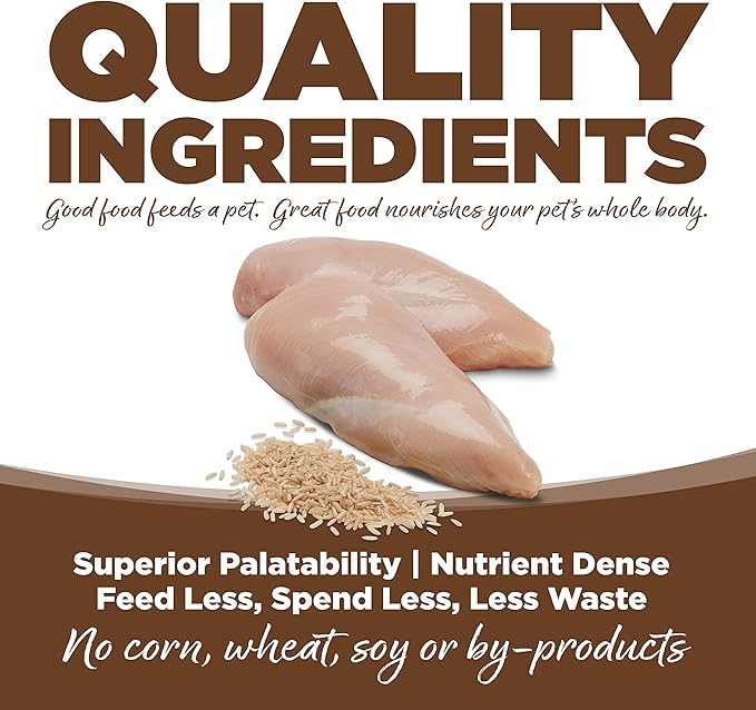 NutriSource Pure Vita Dry Dog Food, Chicken and Brown Rice, 12LB